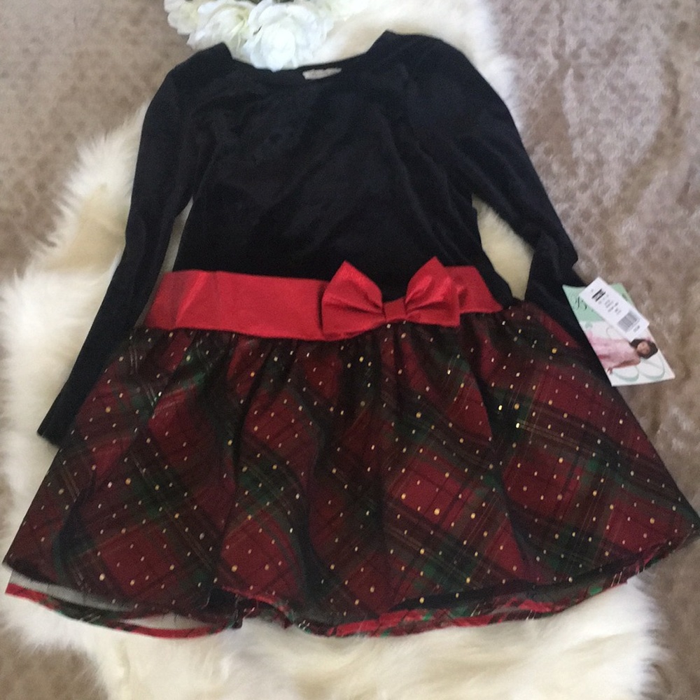 Bonnie Jean Young Girl’s Layered Dress
